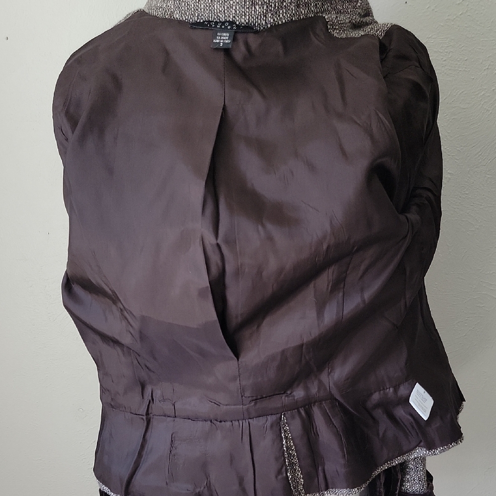 Nougat London Wool Silk Tweed Jacket - Picture 13 of 16